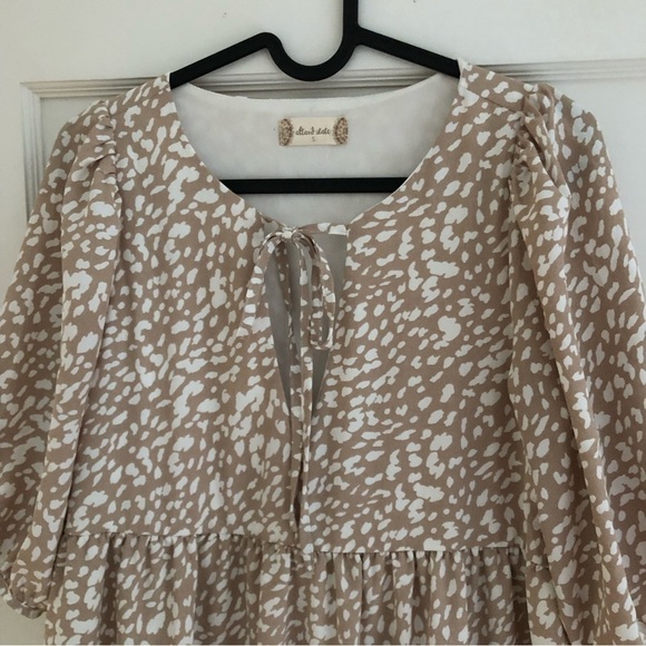 ALTAR’D State Printed Babydoll Mini Dress - Picture 3 of 12